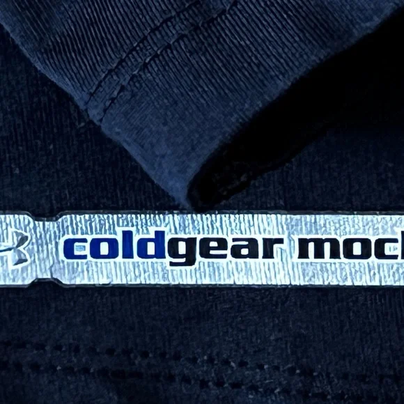 Under Armour Women's Midnight Black Long Sleeve Tee - Picture 3 of 4